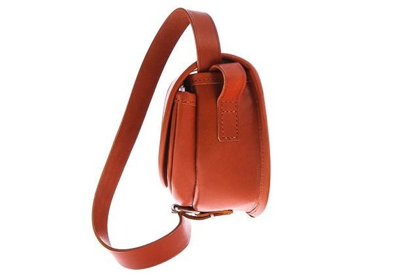 Listonoszka mała torebka KEMER VOOC Vintage P14 brąz