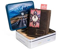 Portfel męski z retro skóry Peterson Brązowy