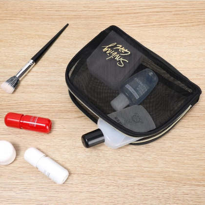 Kosmetyczka organizer na kosmetyki SMILING GIRL rozm. S 22x15x7cm KS110