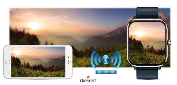 Smartwatch Giewont GW230-5 Różowe Złoto-Niebieski