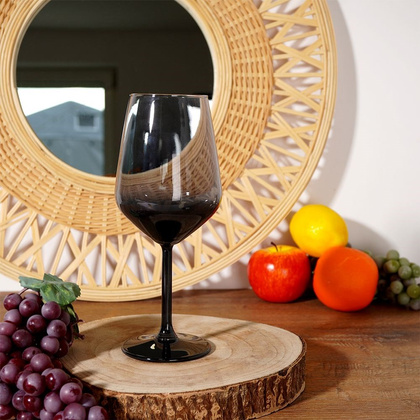 Kieliszek do wina czarny 490 ml