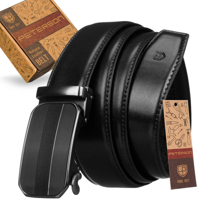 Elegancki pasek automatyczny ze skory naturalnej