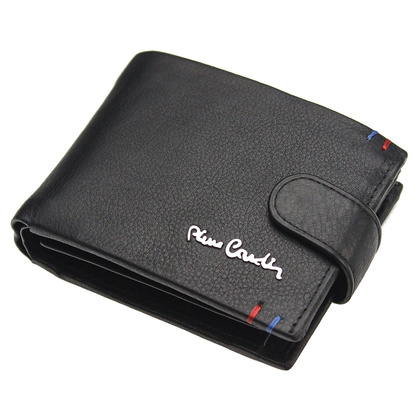 PORTFEL SKÓRZANY Pierre Cardin YS606 323A czarny
