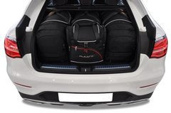 MERCEDES-BENZ GLC COUPE 2016+ TORBY DO BAGAŻNIKA 4 SZT KJUST