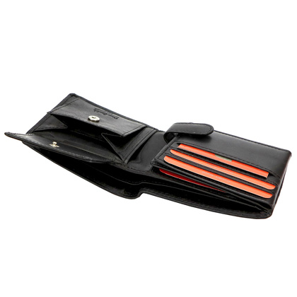 Portfel męski skórzany PIERRE CARDIN YS603 323 Czarny