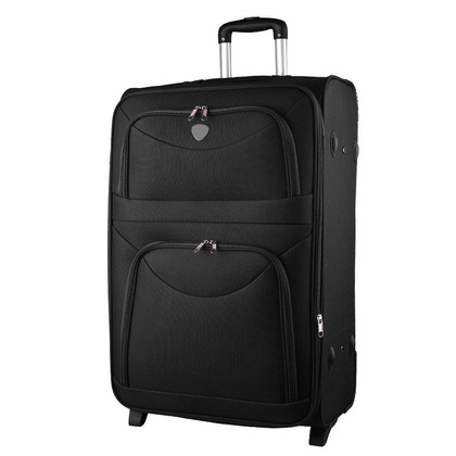 Duża walizka WINGS 6802 L Czarna