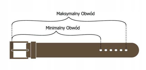 Pasek męski skórzany ROVICKY PRS-07-BGE 88-103