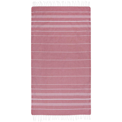 Anna bawełniany ręcznik hammam o gramaturze 150 g/m² i wymiarach 100 x 180 cm