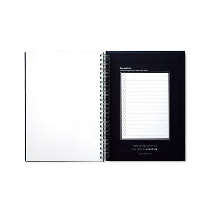 STARTER KIT INFINITE PLANNER A5. Zestaw zawiera „Infinite Diary”, zestaw do czyszczenia, marker i uchwyt na marker