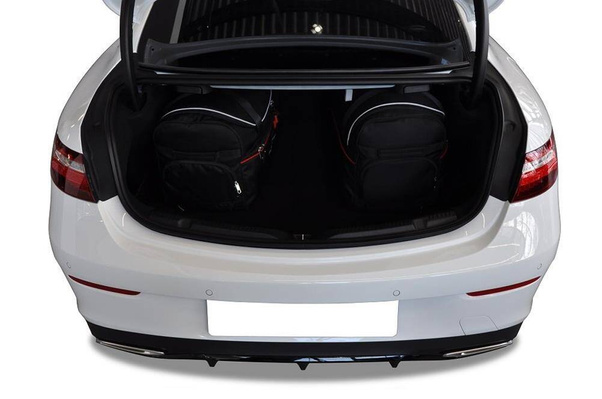 MERCEDES-BENZ E COUPE 2017+ TORBY DO BAGAŻNIKA 4 SZT KJUST