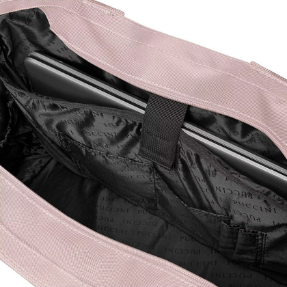 Torba z miejscem na laptop do 15,6" PUCCINI EVERYDAY TD250 3C Różowa