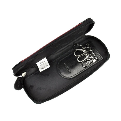 Etui na klucze PIERRE CARDIN TILAK29 377 Czarny / Czerwony