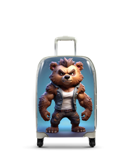 Mała kabinowa walizka Niedźwiedź