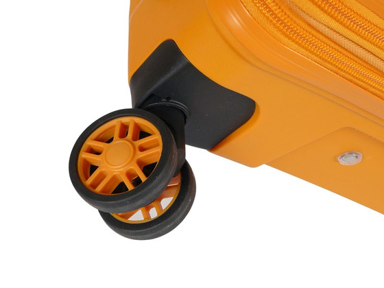 Walizka DIELLE 100 4k 66cm średnia żółta PP z poszerzeniem