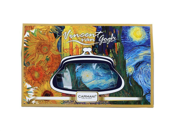 Portfelik duży - V. van Gogh, Gwiaździsta Noc (CARMANI)
