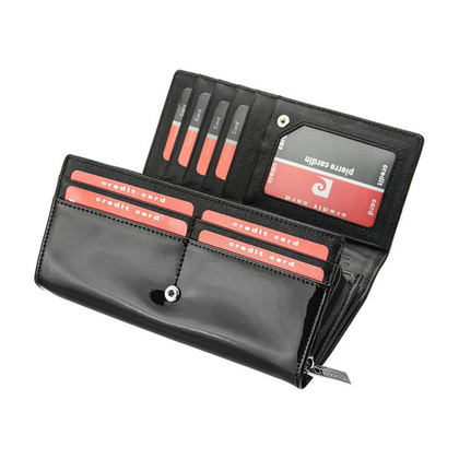 Portfel damski skórzany PIERRE CARDIN 05 LINE 106 Czerwony