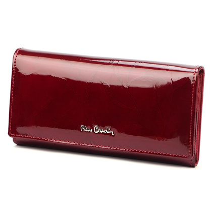 Pierre Cardin Duży skórzany portfel damski