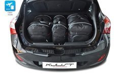 HYUNDAI i30 HATCHBACK 2012-2016 TORBY DO BAGAŻNIKA 3 SZT KJUST
