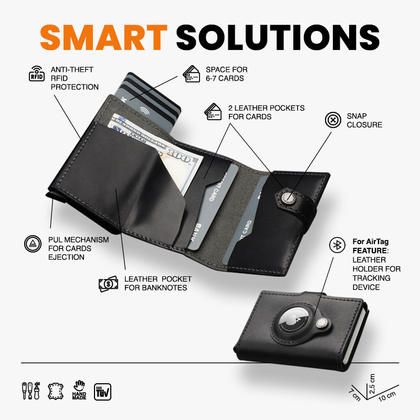 Portfel HIKER for AirTag 2112