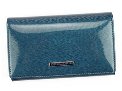 Portfel damski skórzany PELLUCCI PT-101 Niebieski