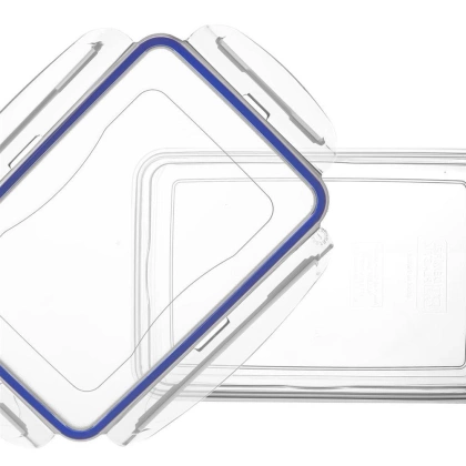 Pojemnik plastikowy 400ml PROSTOKĄT SAVER BOX z pokrywką