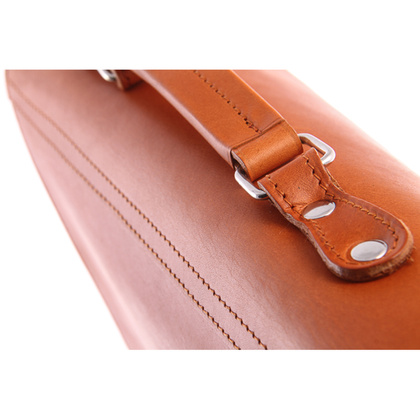 TECZKA SKÓRZANA 3W1 KEMER VOOC Vintage  P13 BRĄZOWA