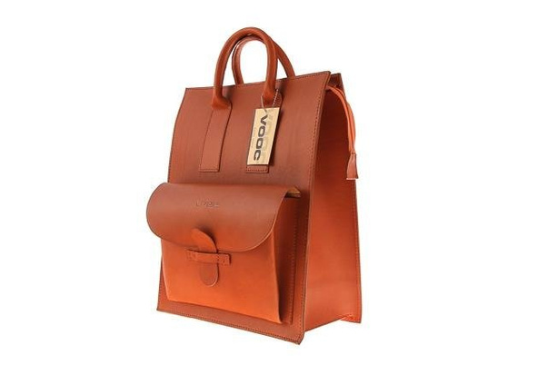 Torba damska do rękiKEMER VOOC Vintage P34 brąz