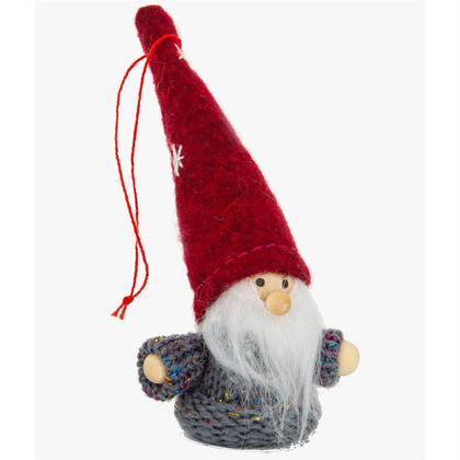 Zawieszka skrzat czerwony