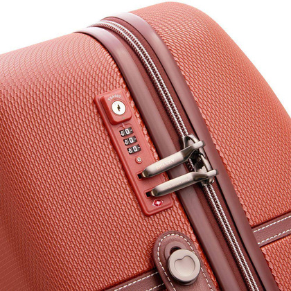 Walizka Delsey Chatelet Air 2.0 Duża twarda ceglana walizka na kółkach 77 cm