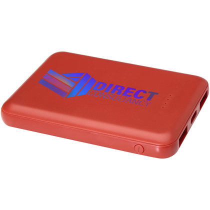 Asama powerbank o pojemności 5000 mAh Type-C z tworzyw sztucznych pochodzących z recyklingu