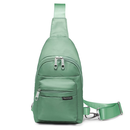 Plecak z jedną szelką PUCCINI ACTIVE COLLECTION TM243 5C Zielony