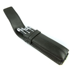 062 Piórnik mały twardy-szary KEMER