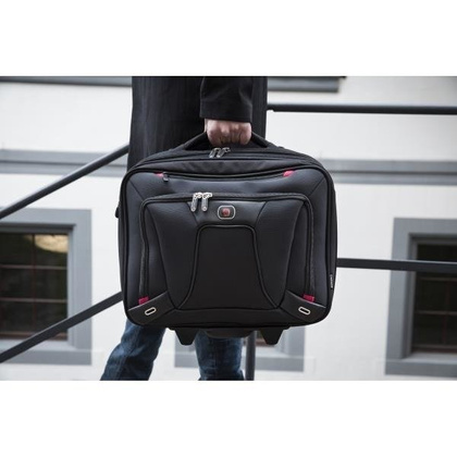Pilotka z miejscem na laptop 16" WENGER Transfer, Czarna
