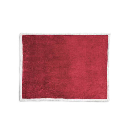Koc polarowy 190 g/m² Burgund