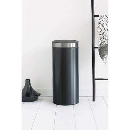 Kosz na śmieci Touch Bin 30L czarny 115448
