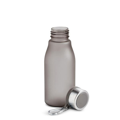 Matowa butelka RPET o pojemności 350 ml z karabińczykiem / Bijou