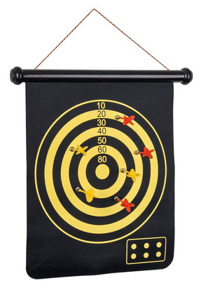 Magnetyczna tablica do rzutek RAYMOND, czarny