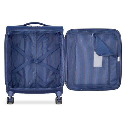 Walizka Brochant 2.0 4K SLIM 55 cm niebieska