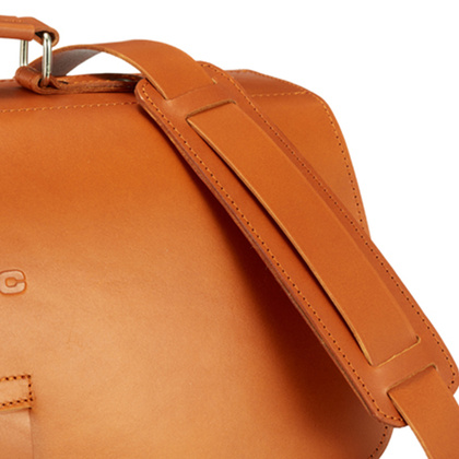 Duża torba skórzana 3w1 KEMER VOOC Vintage P43 Ruda