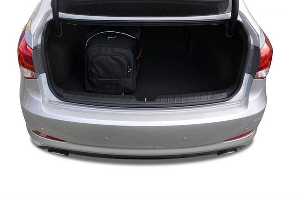 HYUNDAI i40 LIMOUSINE 2011+ TORBY DO BAGAŻNIKA 4 SZT KJUST