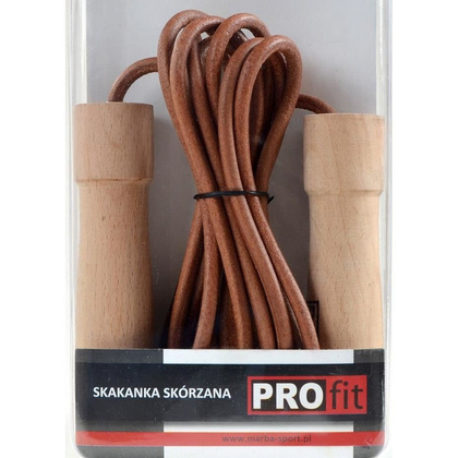 Skakanka skórzana Profit Ever DK 1019