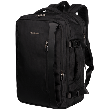 Plecak wielofunkcyjny WINGS SKYLARK poszerzany Easy Pack Czarny