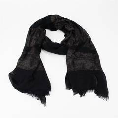 Szal PIERRE CARDIN S194 Czarny