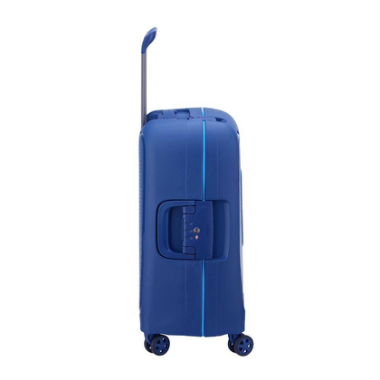 Delsey Moncey Mała twarda granatowa walizka kabinowa na kółkach 55 cm