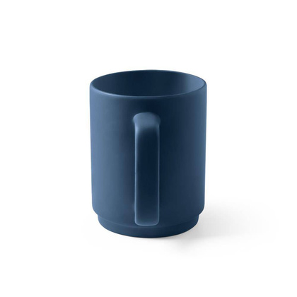 MIGHTY. Ceramiczny kubek z cylindrycznym korpusem