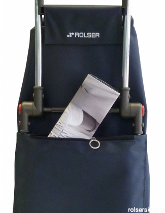 Wózek na zakupy Rolser BIG Logic RSG Polar Negro SKŁADANY NOWOŚĆ