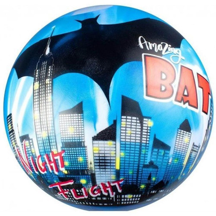 PIŁKA GUMOWA 23 CM AMAZING BAT