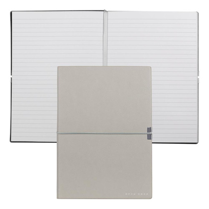 Notatnik Hugo Boss A5 Elegance Storyline Grey Lined