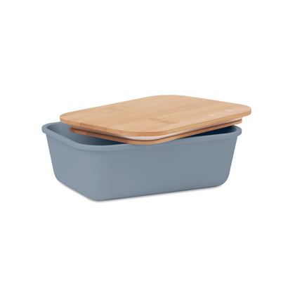 Lunchbox z bambusową pokrywką