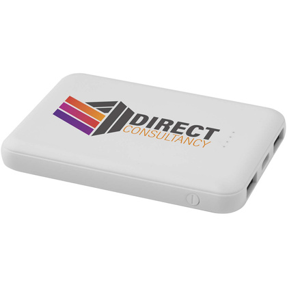 Asama powerbank o pojemności 5000 mAh Type-C z tworzyw sztucznych pochodzących z recyklingu